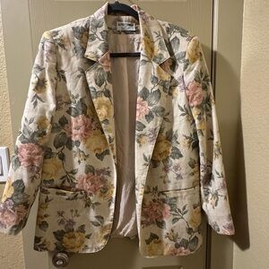 Alfred Dunner Floral Women's Blazer